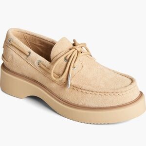 Sperry Bayside Platform boat shoe (size 7.5)